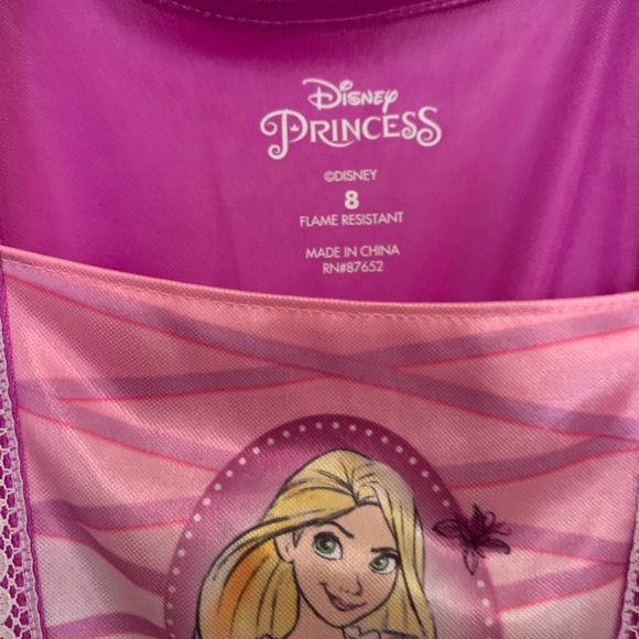 Disney Rapunzel Kids nightgown- Pink and Purple - Picture 3 of 4